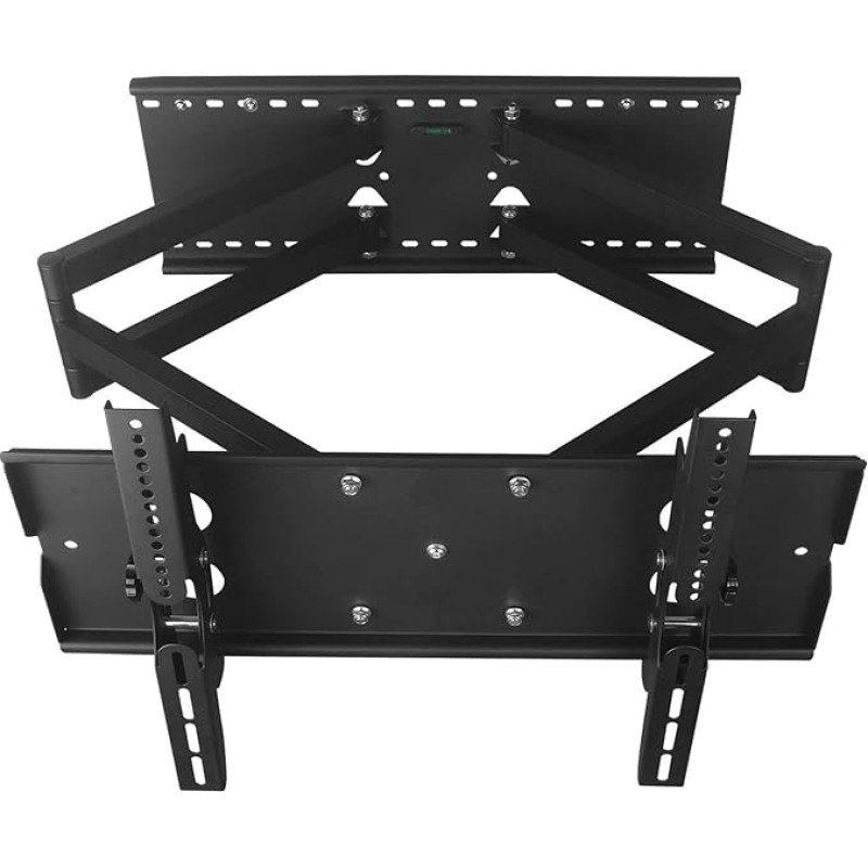 Intecbrackets® - Längste 900 mm Reichweite für TV-Wandhalterungen für 117-165 cm TV-Geräte mit hoher Reichweite - doppelter Arm für zusätzliche Sicherheit mit Dreh- und Kippmechanismus mit einem extrem stabilen Gewicht von 60 kg mit allen Befestigungen un