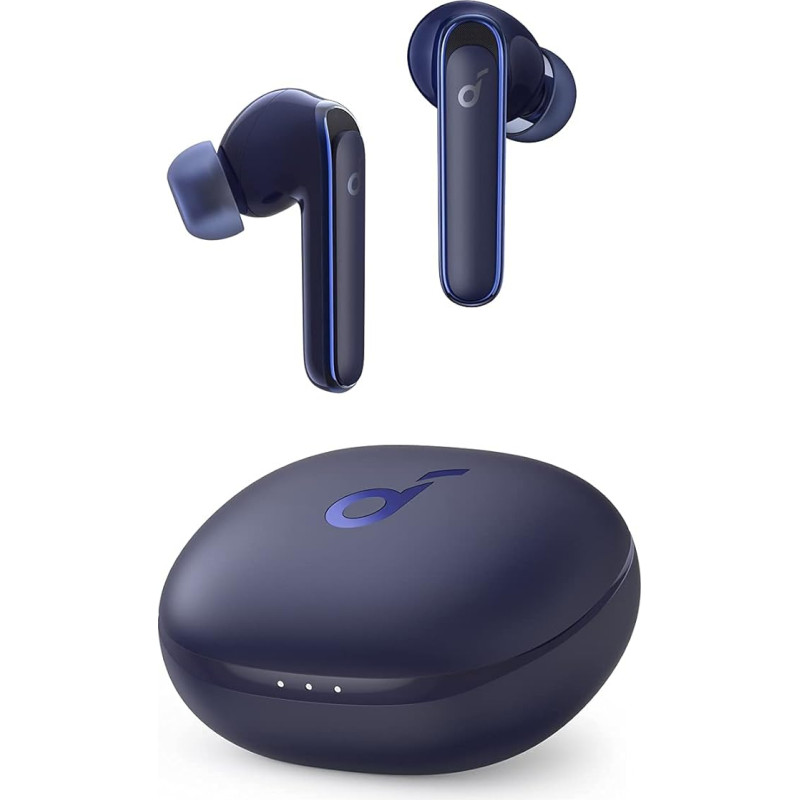 Soundcore Life P3 Bluetooth kopfonas su Geräuschunterdrückung, intensyvesni bosai, 6 mikrofonai, Multi-Modus Geräuschisolierung, belaidis įkrovimas, Schlafmodus((ozeanblau)) (Visuotinai prieinamas)