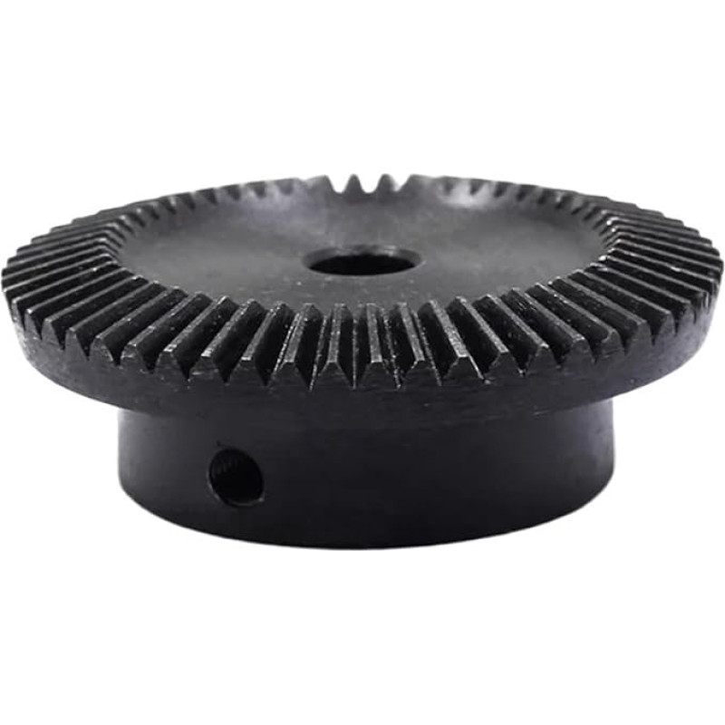 OINGHU Gear Pinion, 1 Piece 1.5 Module 18 Teeth Carbon Steel Spur Gear with Graduated Platform, Power Transmission Spur Gears for Racks, 1.5 Module 18 Teeth