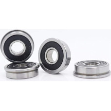 SUOFEILAIMU F6000RS flanšinis guolis 10 x 26 x 8 mm ABEC-1 flanšas F6000 RS 2RS 6000RS rutulinis guolis 4 vnt. (Dydis: 6 vnt.)