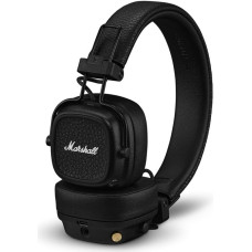 Marshall Major V Bluetooth Headphones, 100 Hours Playtime - Black