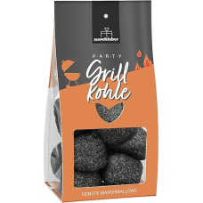 Barbecue Charcoal Marshmallow Party Barbecue Charcoal Gift for Barbecuing Gift Packaging with Marshmallows Funny Marshmallows in the Shape of Charcoal
