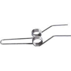 CvbGNJm Torsionsfeder, Torsionsfedern, Drahtdurchmesser 2,0 mm, Federstahl, doppelter Torsionsfeder-Außendurchmesser 16 mm,