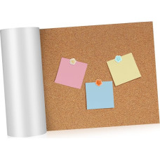 TOKIDNY 1 Roll Self-Adhesive Cork Roll Message Board Self-Adhesive Cork Board Self-Adhesive Cork Board Frame Self-Adhesive Cork Board Self-Adhesive Cork Board Cork Shelf Lining Photo Board