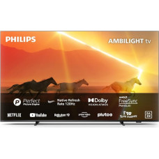 Philips Ambilight TV | 65PML9008/12 | 164 cm (65 Inch) 4K UHD MiniLED TV | 120 Hz | HDR | Dolby Vision | Smart TV | VRR | WiFi | Bluetooth | DTS:X | Voice Control