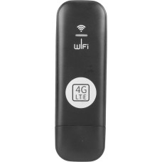 Portable 4G LTE USB WiFi Modem with SIM Card Slot, High Speed for 8 Users, Supports TDD LTE, FDD LTE, WCDMA, HSPA+, GSM Networks, Travel Hotspot for Tablets