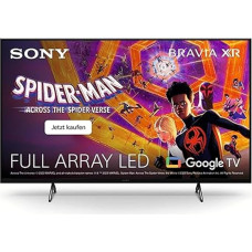 Sony BRAVIA XR, XR-50X90S, 50 Inch TV, Full Array LED, 4K HDR 120Hz, Google TV, Smart TV, Works with Alexa, with Exclusive PS5 Features, HDMI 2.1, Gaming Menu with ALLM + VRR, 24 + 12M Warranty