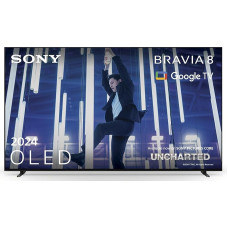 Sony BRAVIA 8 OLED 77 Inch 4K HDR Google Smart TV (2024) | Gaming Features for IMAX Enhanced, Dolby Vision Atmos, Chromecast, Apple AirPlay, 120Hz 77XR80