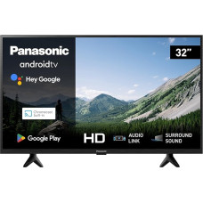 Panasonic TX-32MSW504, 32 Inch HD LED Smart 2023 TV, Android TV, Surround Sound, Google Assistant, Chromecast, Bright Panel, HD Colour Engine, Black