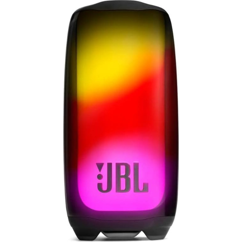 JBL Pulse 5 - Portable Bluetooth Speaker in Black with Light Show and Up to 12 Hours Playtime - IP67 Dust and Waterproof - Pair with Other JBL Speakers via PartyBoost