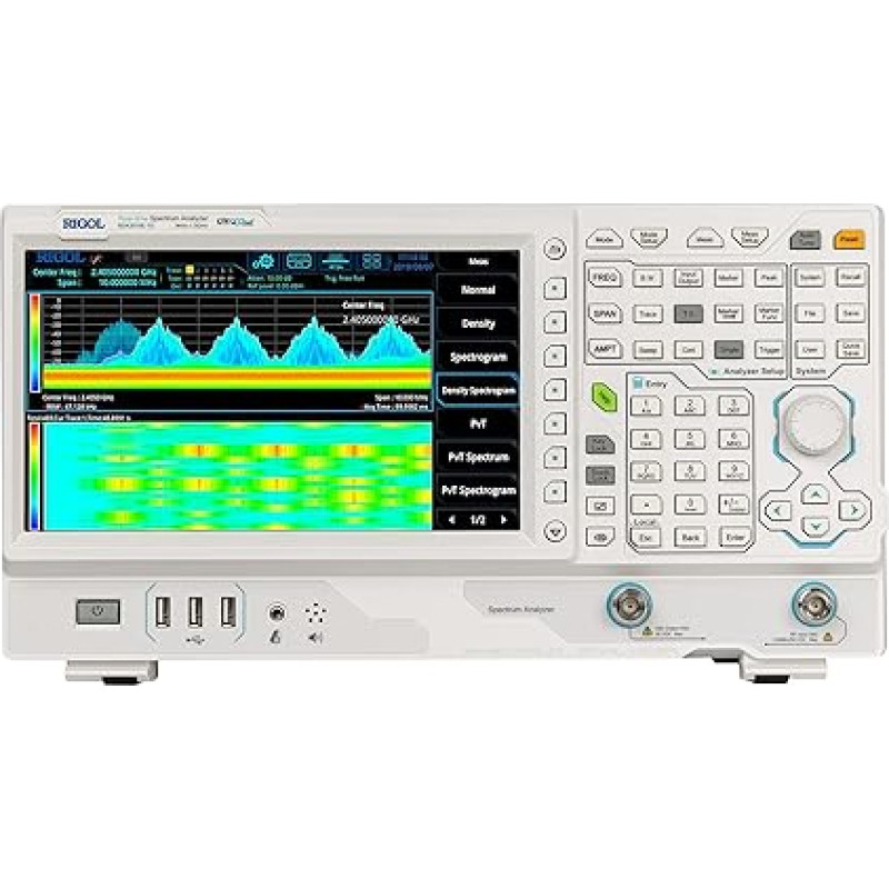 RIGOL RSA3015N Real Time Spectrum Analyzer 9kHz ~ 1.5GHz Resolution Bandwidth of 1Hz ~ 3MHz Medium Noise Level Display -161dBm with Tracking Source with VNA Mode Free EMI Test Function