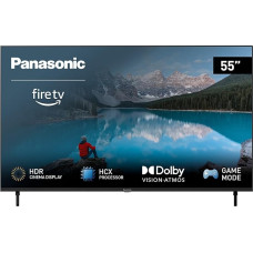 Panasonic TX-55MXW834, 55 Inch 4K Ultra HD LED Smart TV, High Dynamic Range (HDR), Dolby Atmos & Dolby Vision, Fire TV, Prime Video, Alexa, Netflix, Game Mode, Black