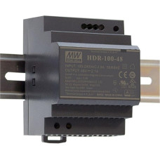 Maitinimo šaltinis su Din-Rail juosta 92W 48V 1,92A ; MeanWell HDR-100-48 ; Montuojamas ant skydelio