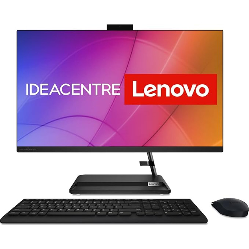 Lenovo IdeaCentre 5i All in One | 27 colių QHD ekranas | Intel Core i5-11400T | 16 GB RAM | 512 GB SSD | NVIDIA GeForce RTX 3050 | Win11 Home | Pilka | QWERTZ | Komplekte yra klaviatūra ir pelė | 3 metų 