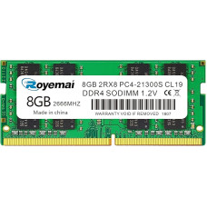 DUOMEIQI 8GB DDR4 PC4-21300S 2666MHz 260PIN SODIMM 1.2V CL19 2Rx8 operatyviosios atminties modulis nešiojamiesiems kompiuteriams