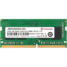 Transcend JetRam JM3200HSG-8G atminties modulis nešiojamiesiems kompiuteriams 8GB 1 x 8GB DDR4-RAM 3200MHz