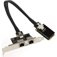 KALEA-INFORMATIQUE Mini PCI Express kortelė (MiniPCIE) 2 prievadai RJ45 LAN GIGABIT Ethernet su 