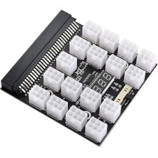 Chenyang CY Server PSU Power Supply Breakout Board Adapter 1200W with 17 Ports ATX 6 Pin for DPS-800GB 1200FB 1200QB Power Supply Adapter