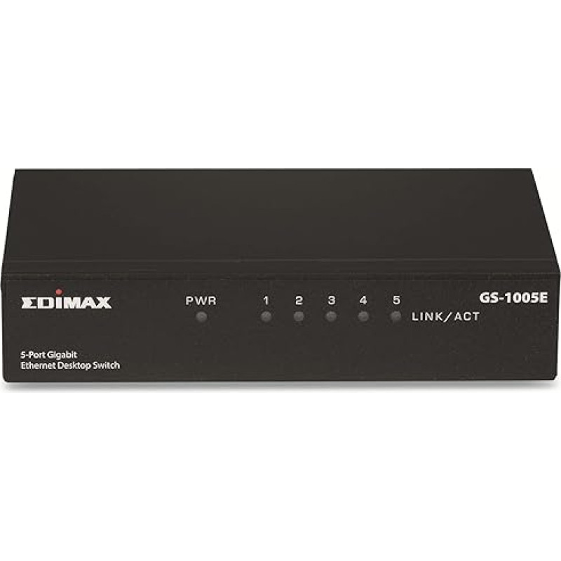 Edimax GS-1005E 5 prievadų gigabitinis stalinis komutatorius