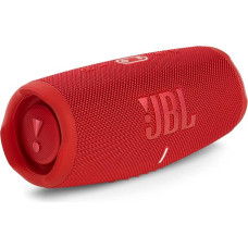 JBL Charge 5 Bluetooth Speaker, Waterproof Portable Boombox with Built-in Powerbank, One Battery Charge for up to 20 Hours of Wireless Music Enjoyment, Red