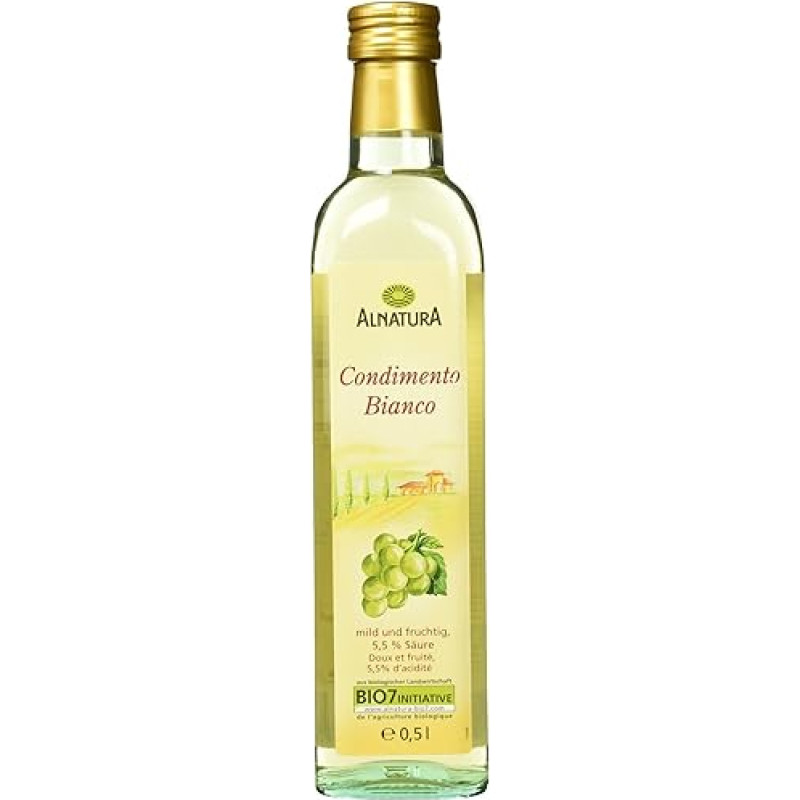 Alnatura Organic Condimento Bianco, 500 ml