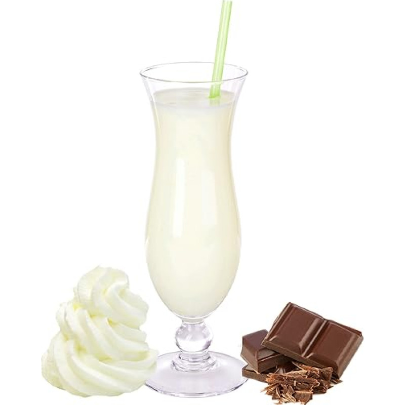 Stracciatella Cream Whey Powder Luxofit Enriched with L-Carnitine Protein Wellness Drink Aspartame-Free Whey (Stracciatella Cream, 10 kg)