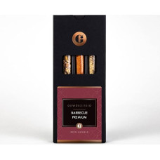 MEIN GENUSS Spice Trio Barbecue Premium - Spice Tasting Set with 3 Different Grill Spices - Barbecue Accessories Gift Set - Gift Idea for Men and Grill Masters - BBQ Rubs & Spices