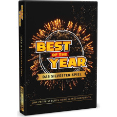 BEST OF THE YEAR DAS SILVESTER-SPIEL - dar kartą patirti metų akcentus - Dovanų idėja, vakarėlių žaidimai, slapto Kalėdų senelio dovana, žaidimai suaugusiems ir vaikams, 1-10 žaidėjų nuo 6 metų