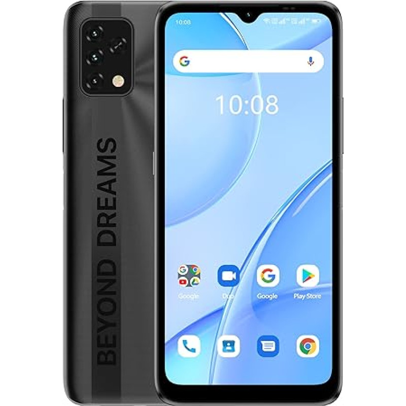 UMIDIGI Power 5S išmanusis telefonas be sutarties, 4GB + 32GB aštuonių branduolių mobilusis telefonas pigus, 6150 mAh baterija, 