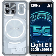DOOGEE Blade GT Outdoor Mobile Phone Without Contract 5G with LED Light Effect 32GB + 256GB, Dimensity 7050, Ultra Thin Outdoor Smartphone 6.72 Inch FHD+ 120Hz, 48MP + 20MP AI Camera Fingerprint/Face