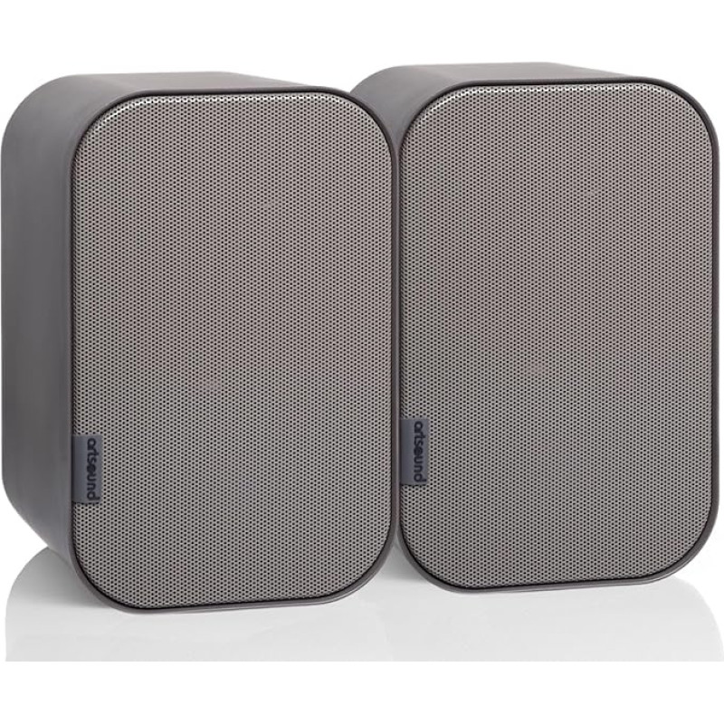 Artsound UNI30 Q loudspeaker - loudspeakers (Quartz metallic, Wall-mountable, Universal, External, Wired, 100 - 20000 Hz)