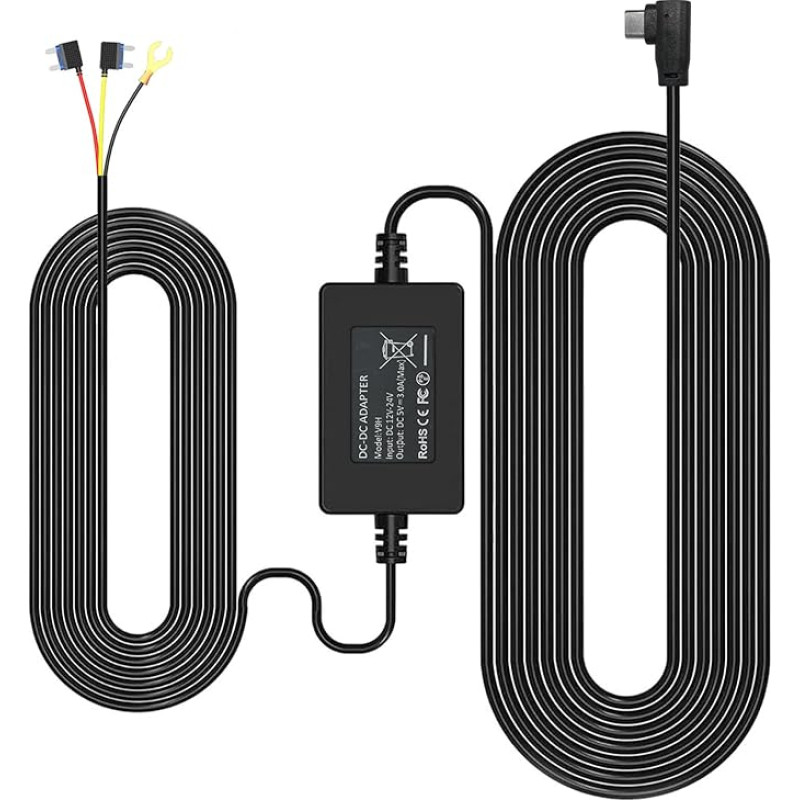 F7N-TYPEC kietųjų laidų rinkinys - ilgas