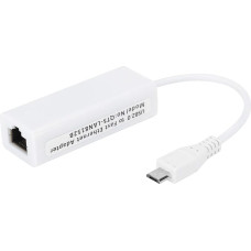 Ethernet adapteris Micro USB į RJ45 tinklo kortelės adapteris Micro USB į RJ45 Ethernet prievadas Raspberry Pi Zero 1.3 W motininei plokštei