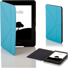 Forefront Cases® New Origami Case Cover for Amazon Kindle Voyage (November 2014) – Full device protection with PU Leather and Smart Auto Sleep Wake function with 3 YEAR FOREFRONT CASES WARRANTY