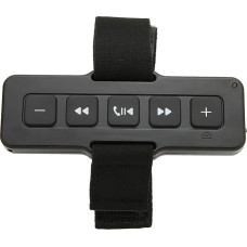 Wireless Bluetooth Remote Control, Wearable Bluetooth 5.0 Remote Waterproof Media Button with Wrist Strap, Remote Selfie Control, Call Answer, Control Music, Camera
