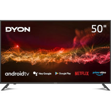 DYON Smart 50 AD 125.7 cm (50 Inch) TV (4K Ultra HD, HD Triple Tuner, Google Play Store, Google Assistant, Prime Video, Netflix, BT Remote Control with Microphone) [Model Year 2021]