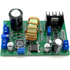 High Voltage DC DC Boost Converter 12V to 150V-420V 170V 230V 1.25V-12V 6.3V Filament Adjustable Step Up Power Supply 2 Way PSU DC Regulator Module for Pipe Preamp/Nixie Tube