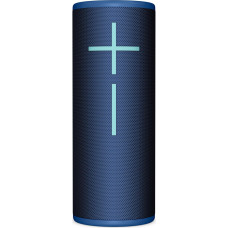 Ultimate Ears MEGABOOM 4 – mobiler, wasserdichter, schwimmfähiger Bluetooth-Lautsprecher mit kräftigem 360-Grad-Sound und donnernden Tiefen, 20-Stunden-Akku und 45m Reichweite - Blau