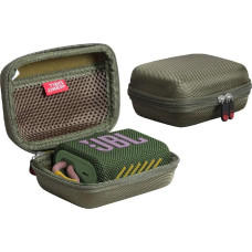 Hermitshell Hard Travel Case for JBL Go 4 / JBL GO 3 Waterproof Portable Speaker (Army Green)