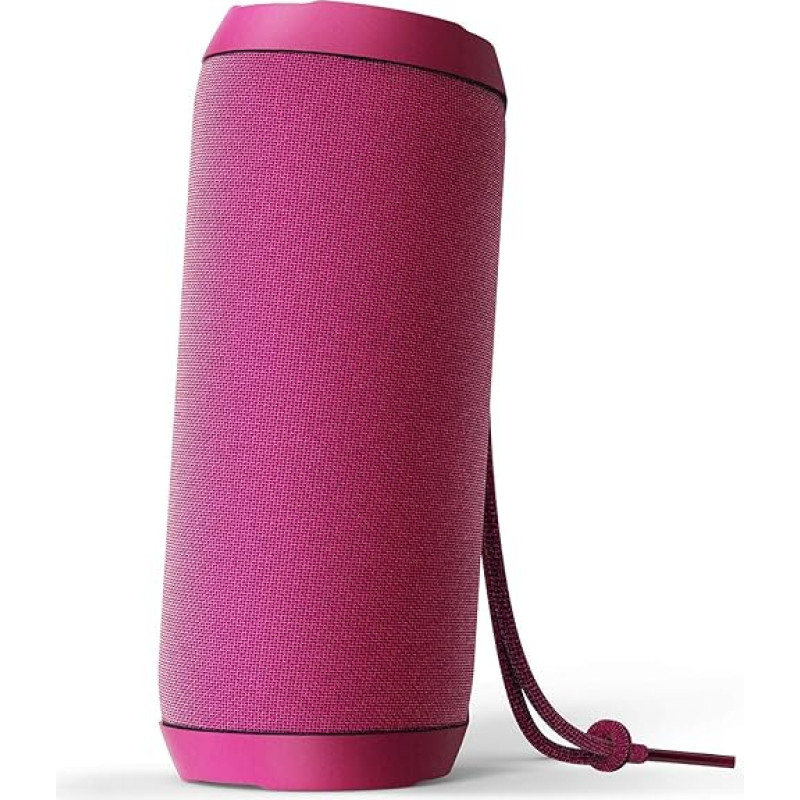 Energy Sistem Urban Box 2 Magenta Portable Speaker (10 Watt, TWS, Bluetooth 5.0, USB/microSD MP3 Player, FM Radio) Magenta Rose