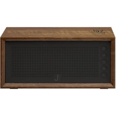 JAZ SBS Fusion Vintage Wireless Speaker, Retro Wooden Speakers with Handsfree Calling, Music Box for USB Stick, Micro SD with 3.5mm AUX Socket, Includes Charging Cable