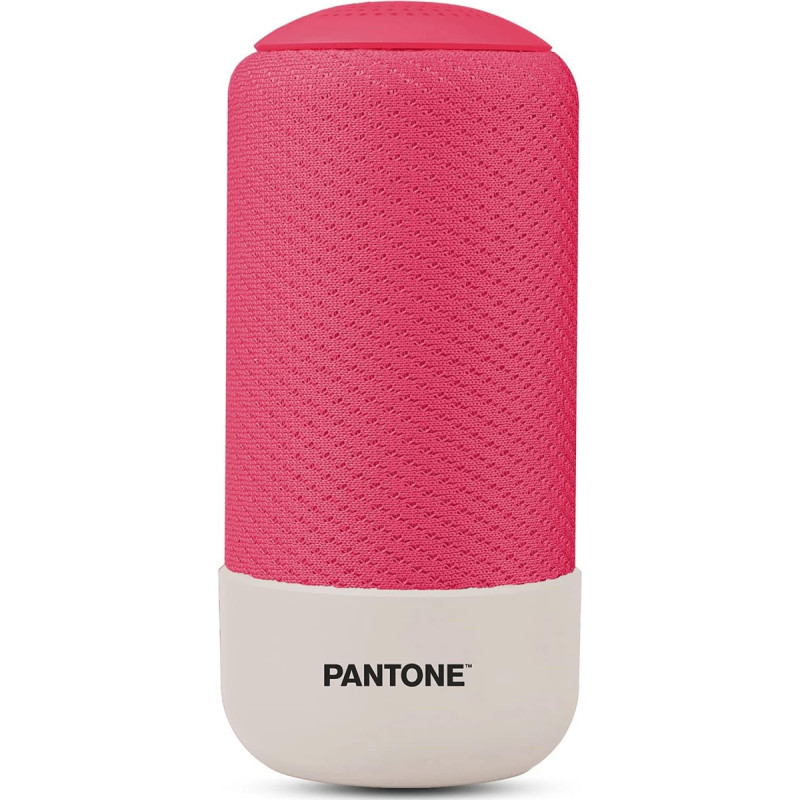 Celly PTBS001P Pantone Bluetooth Speaker, 8 Hour Battery, 3.5 mm Jack 5 W, Pink