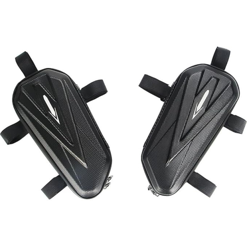 Pack of 2 Motorcycle Side Bag 2L, Motorcycle Rear Bag, Saddle Bag, Waterproof Motorcycle Pannier Rack Bag, Pannier Rack Bags, Side Suitcase, Motorcycle Storage Bag, Motorcycle Luggage Bags