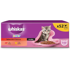 whiskas Wet Cat Food Junior Classic 13 x 4 x 85 g