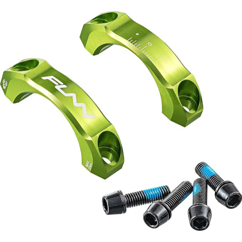 FUNN Equalizer Faceplates 31.8 mm - The front plates fit both a stem without a raise and a stem with 10 mm rise.