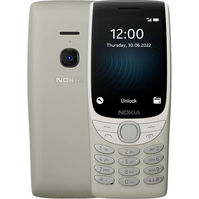 Nokia 8210 - Handy 4G, 2,8 Zoll ekranas, kamera, 