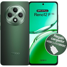 OPPO Reno12F 5G išmanusis telefonas su IA, 16GB (8GB + 8GB, 256GB, 2.5D AMOLED ekranas, 6,7 colio, kamera 50+8+32MP, 