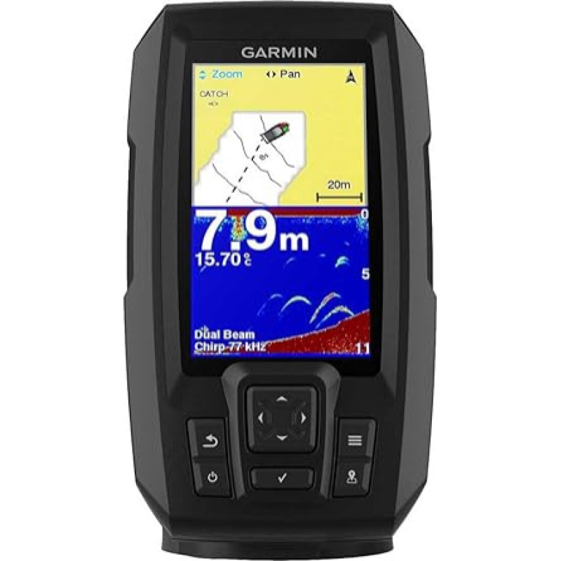 Garmin - 01870 Striker Plus 4 Chirp Fishfinder