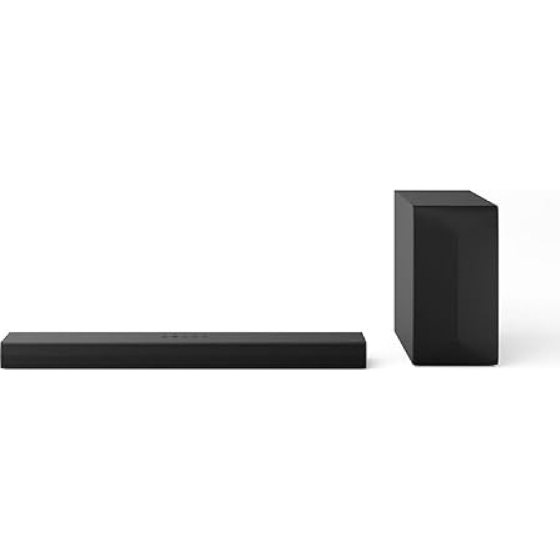 LG S40T Smart Soundbar 300 W 2.1 kanalo erdvinio garso Dolby Digital ir DTS, plačios jungtys, HDMI, 