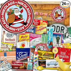 ostprodukte-versand Santa Claus Advent Calendar GDR ONostalgic Box Christmas Calendar Nostalgic 2023